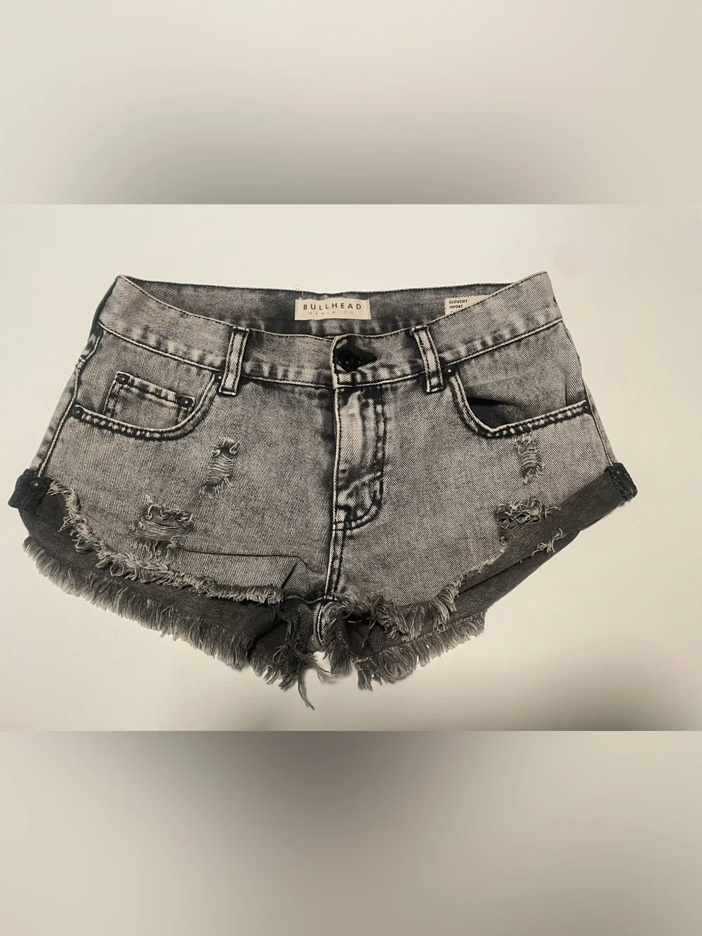 Bullhead PacSun Denim Co Slouchy Short Size 1